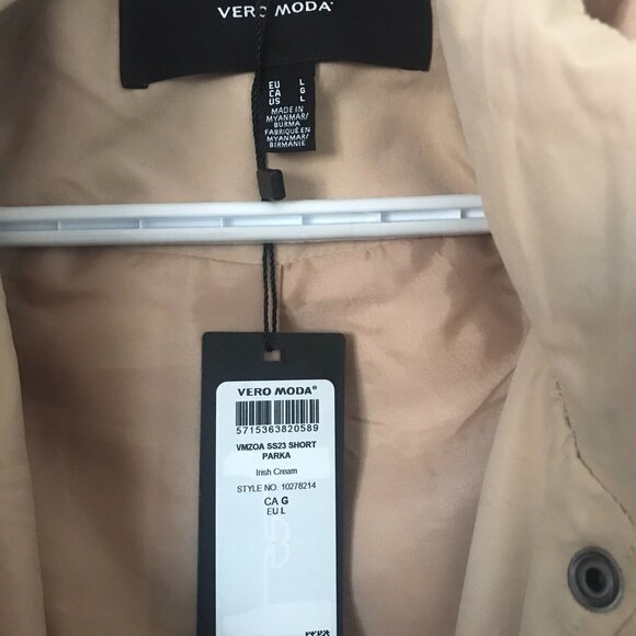 Vero Moda Lightweight Hooded Short Parka - Picture 4 of 4
